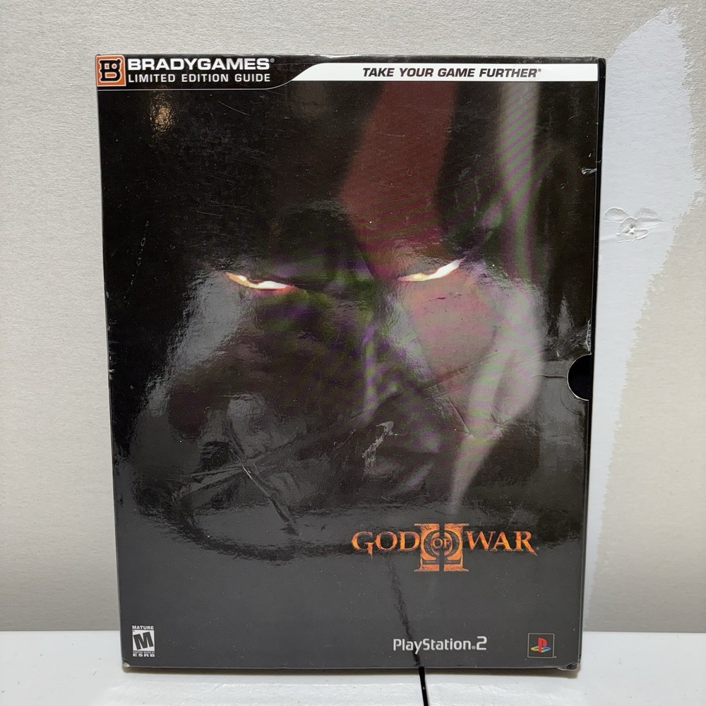 God of War II Limited Edition PlayStation 2 (Bradygames Strategy Guides) Artbook